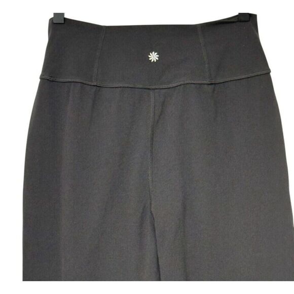 Athleta Elation Pant Black Tapered Leg Pockets Size XS Athleisure Yoga Travel - Picture 4 of 9